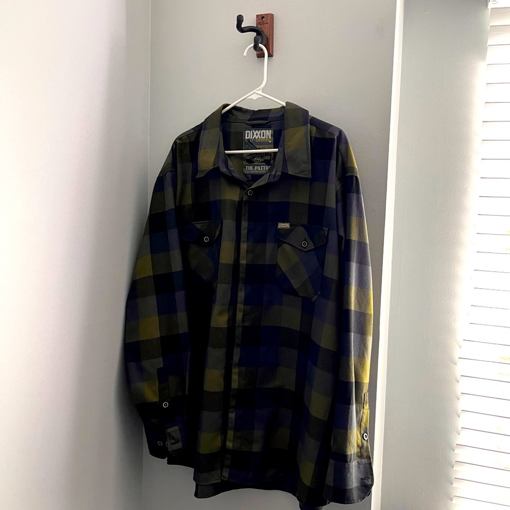 DIXXON The PATTON Flannel Shirt - Men's 4XL
